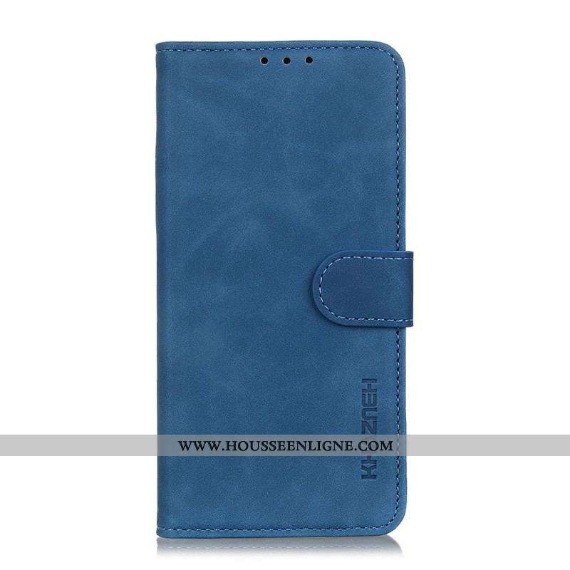 Housse Xiaomi Redmi Note 11 Pro / Note 11 Pro 5G Effet Cuir Vintage KHAZNEH