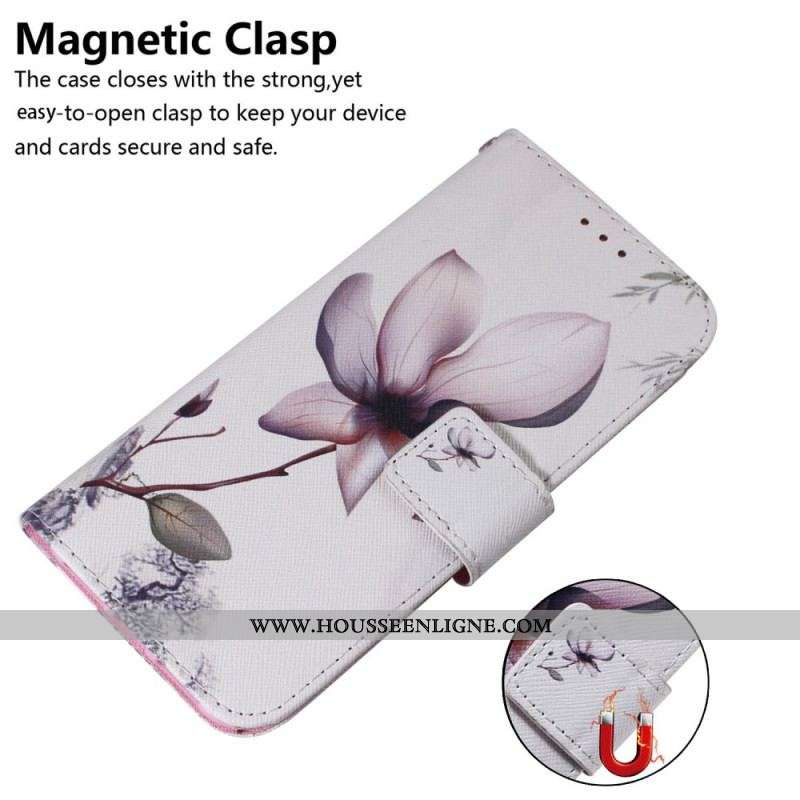 Housse Xiaomi Redmi Note 11 Pro / Note 11 Pro 5G Fleur Vieux Rose