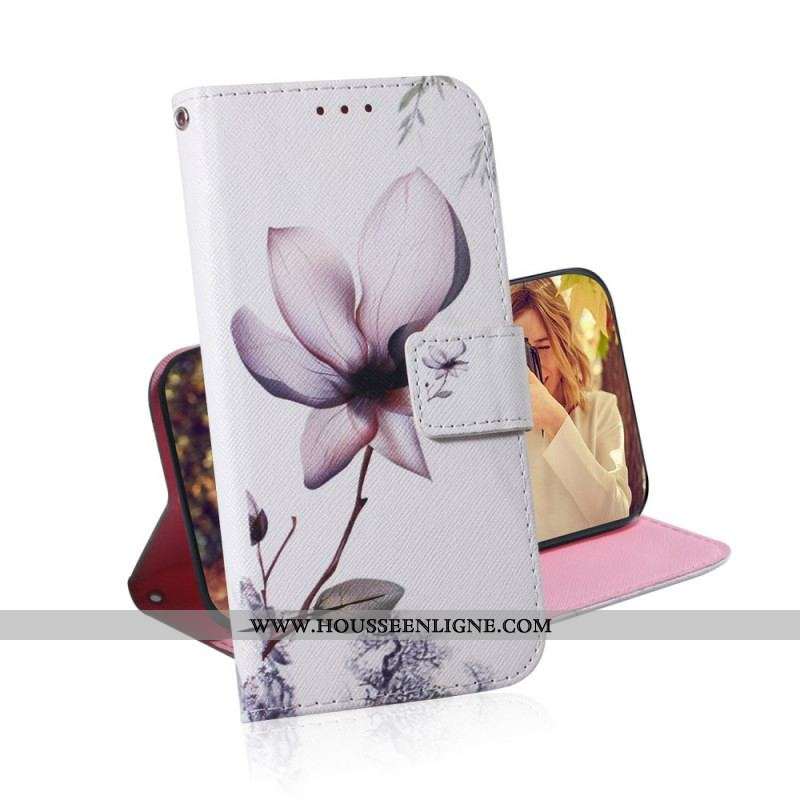 Housse Xiaomi Redmi Note 11 Pro / Note 11 Pro 5G Fleur Vieux Rose