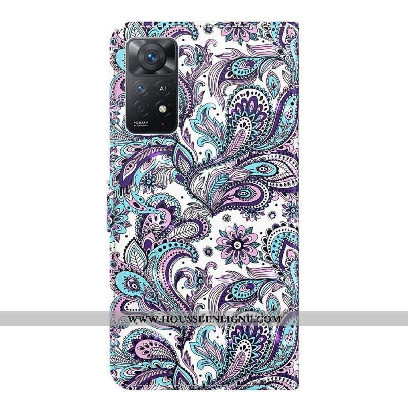 Housse Xiaomi Redmi Note 11 Pro / Note 11 Pro 5G Motif Cachemire