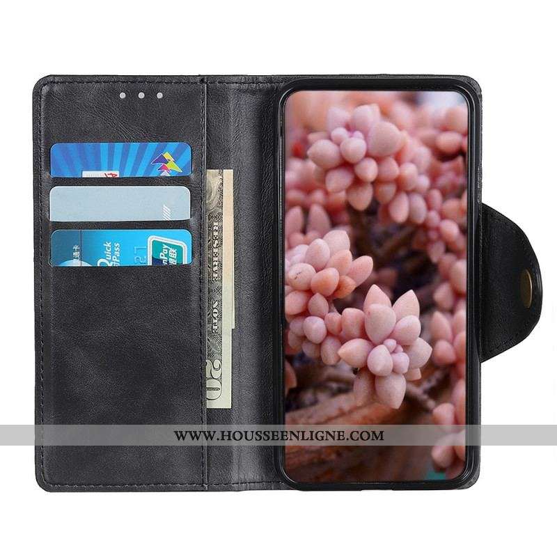 Housse Xiaomi Redmi Note 11 Pro / Note 11 Pro 5G Simili Cuir Bouton