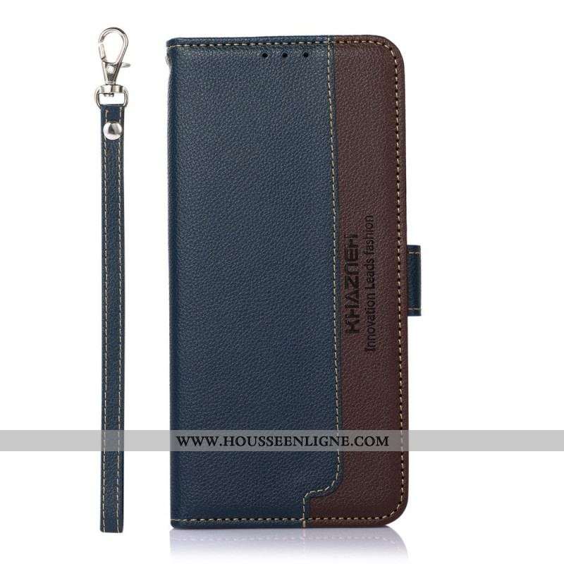 Housse Xiaomi Redmi Note 11 Pro / Note 11 Pro 5G Style Litchi RFID KHAZNEH