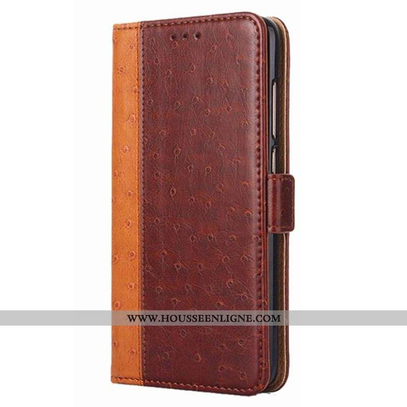 Housse Xiaomi Redmi Note 11 Pro / Note 11 Pro 5G Texture Peau d'Autruche