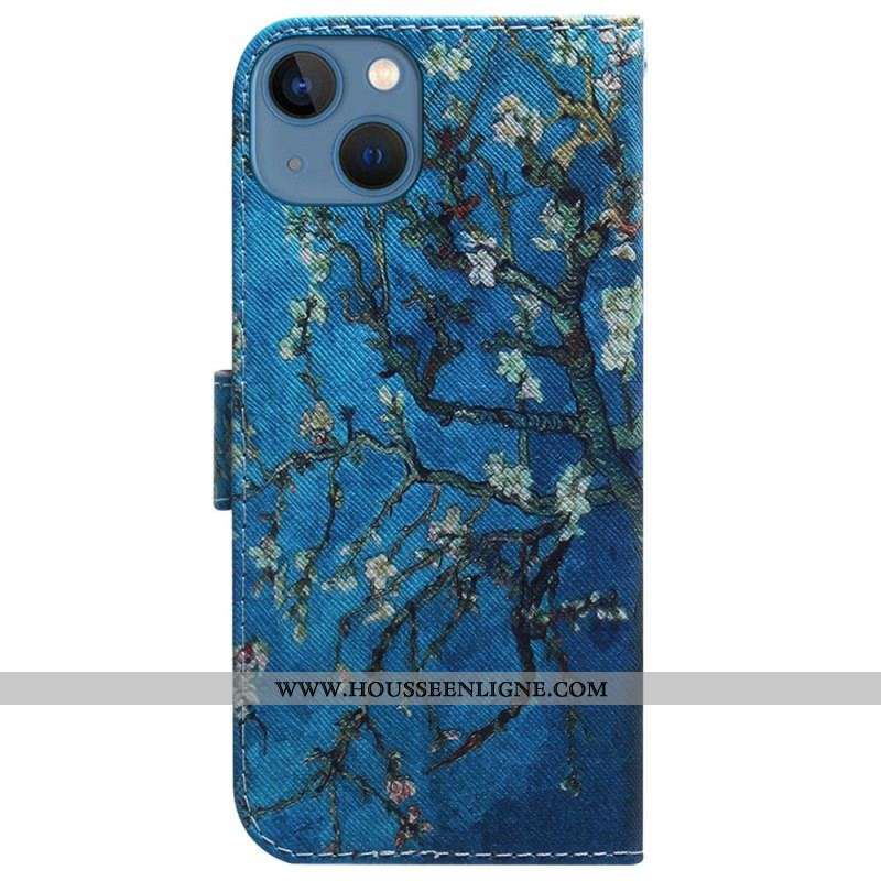 Housse iPhone 15 Branches en Fleurs