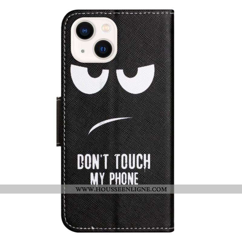 Housse iPhone 15 Don't Touch my Phone
