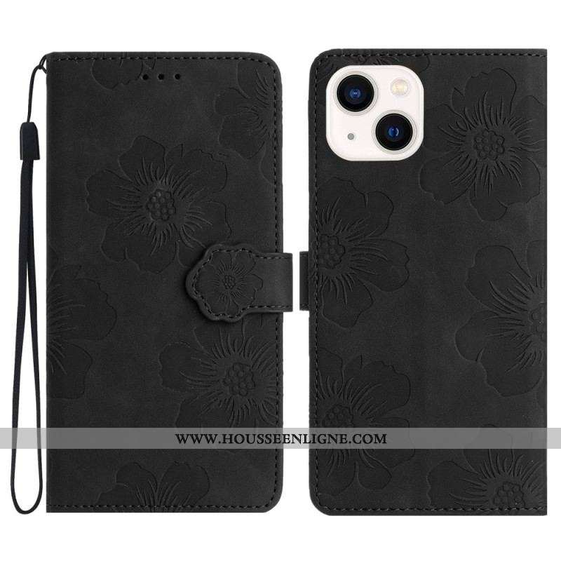 Housse iPhone 15 Impression Fleurs