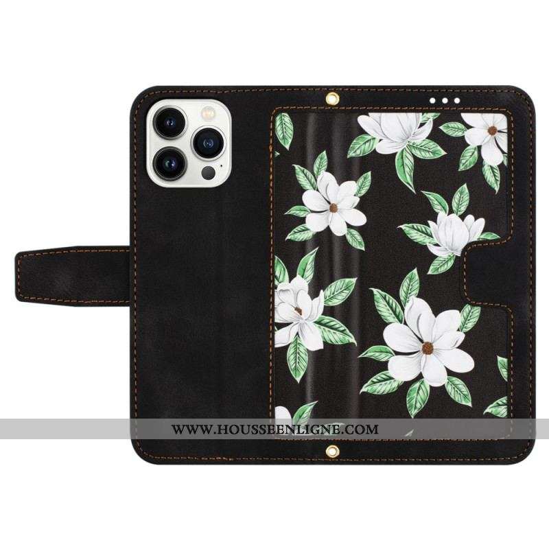 Housse iPhone 15 Luxury Flowers