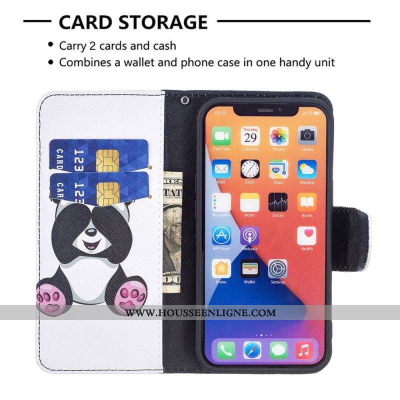 Housse iPhone 15 Panda