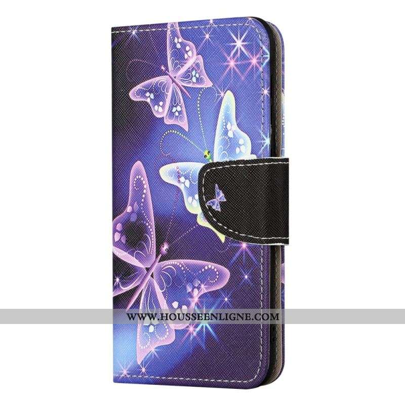 Housse iPhone 15 Papillons