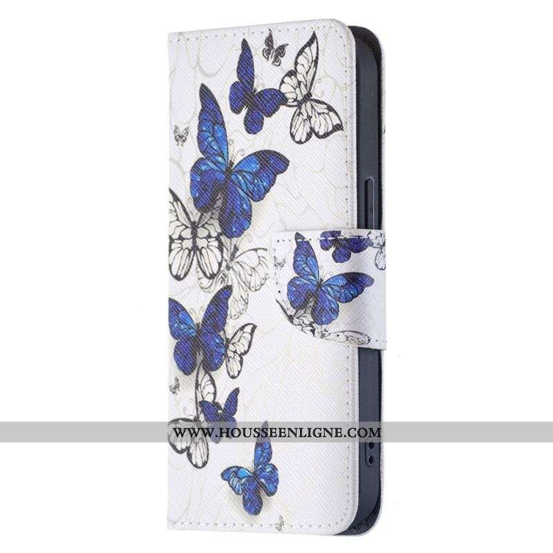 Housse iPhone 15 Papillons en Vol