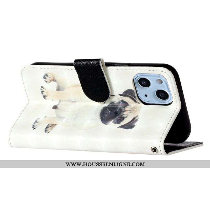 Housse iPhone 15 Plus Carlin 3D à Lanière