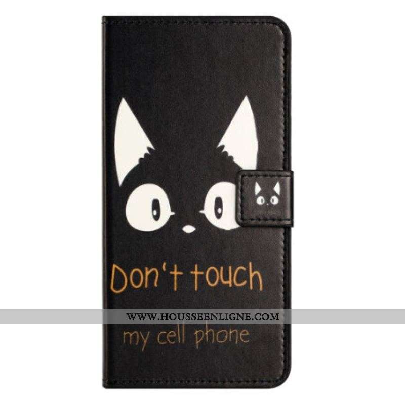 Housse iPhone 15 Plus Don't Touch my Cell Phone