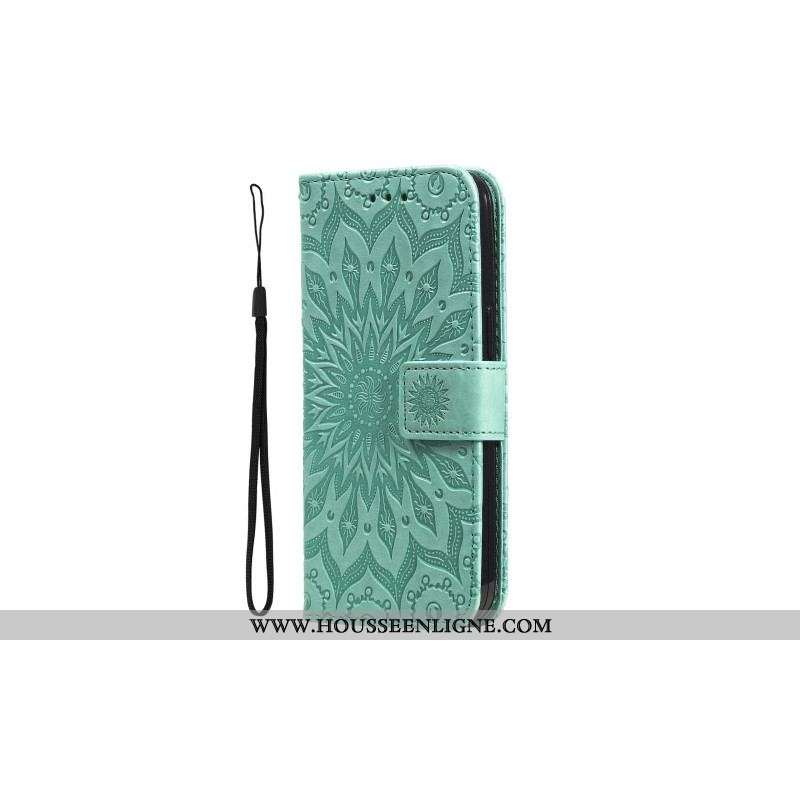 Housse iPhone 15 Plus Mandala Soleil