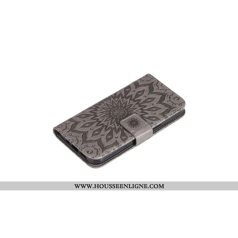 Housse iPhone 15 Plus Mandala Soleil