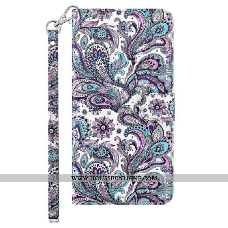 Housse iPhone 15 Plus Motif 3D à Lanière