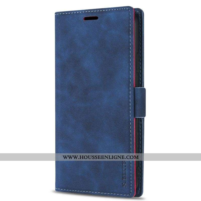 Housse iPhone 15 Plus N.BEKUS Effet Cuir