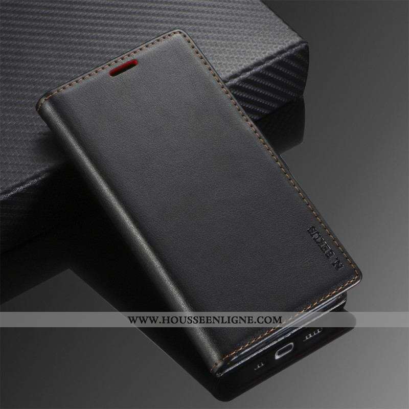Housse iPhone 15 Plus N.BEKUS Effet Cuir