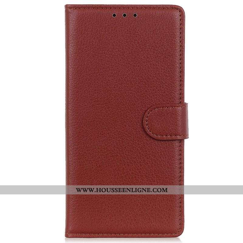 Housse iPhone 15 Plus Simili Cuir Traditionnel