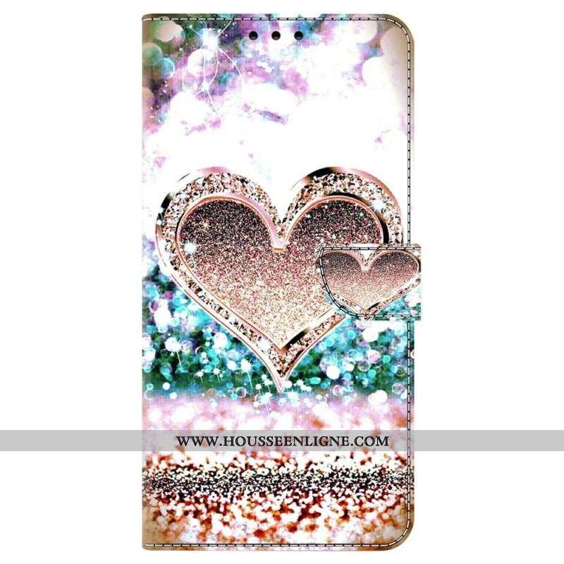 Housse iPhone 15 Pro Coeurs
