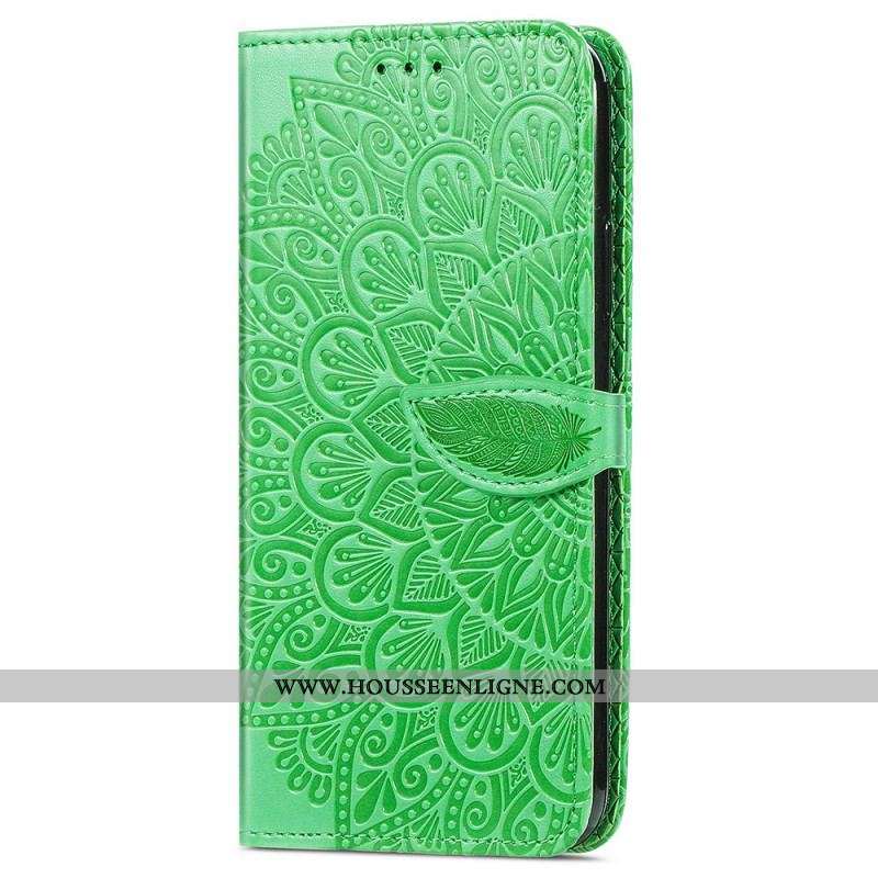 Housse iPhone 15 Pro Feuille Tribale