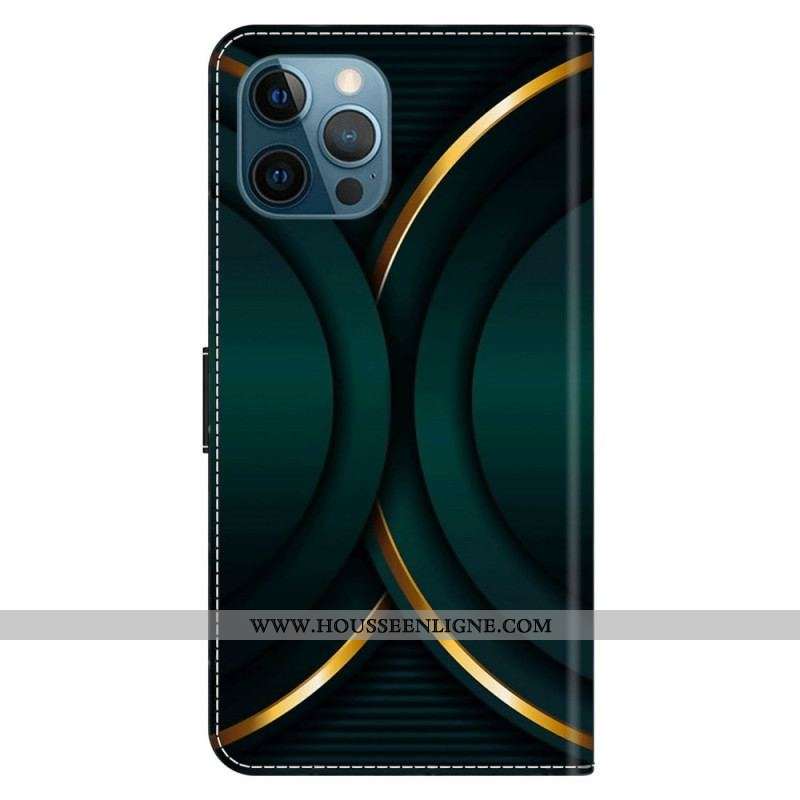 Housse iPhone 15 Pro Figure Dorée
