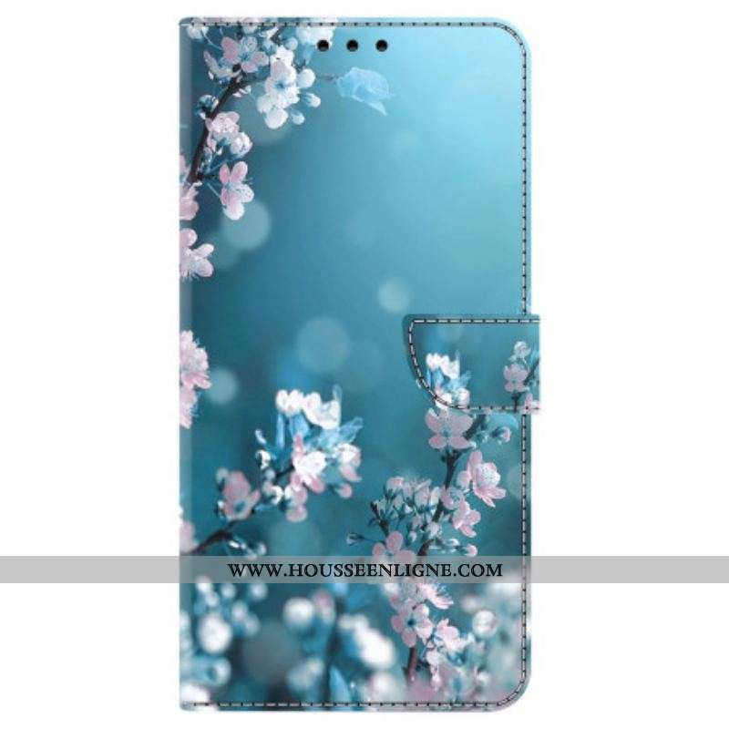 Housse iPhone 15 Pro Fleurs de Prunier