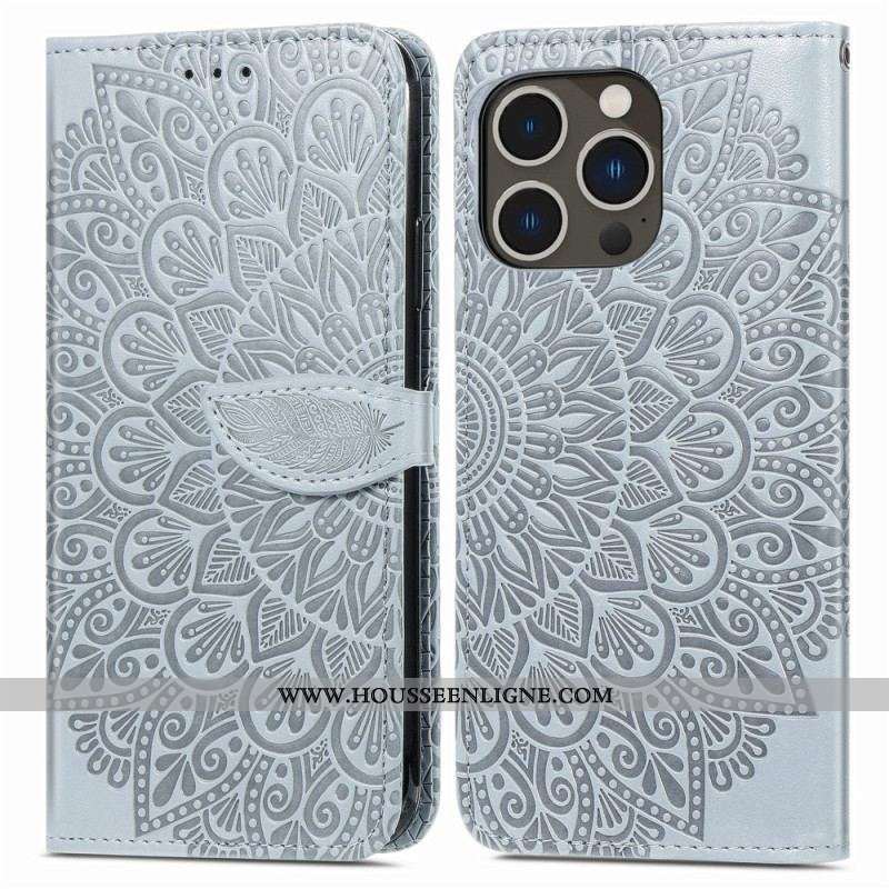 Housse iPhone 15 Pro Max Feuille Tribale