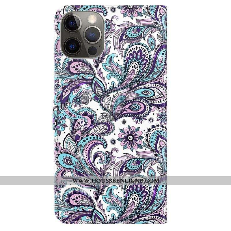 Housse iPhone 15 Pro Motif 3D à Lanière