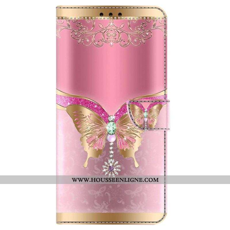 Housse iPhone 15 Pro Précieux Papillons