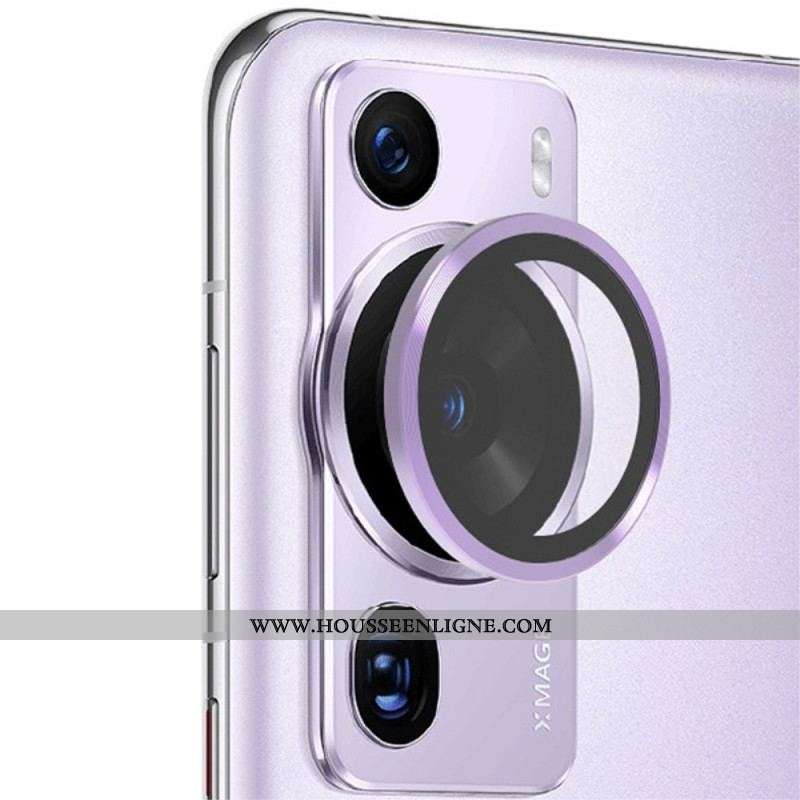 Lentille de Protection en Verre Trempé et Aluminium pour Huawei P60 Pro