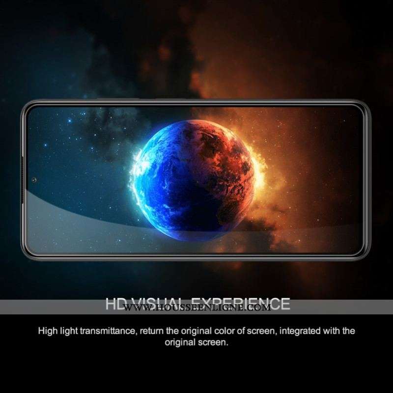 Protection Écran Verre Trempé Contours Noirs Xiaomi Redmi Note 11 Pro / 11 Pro 5G