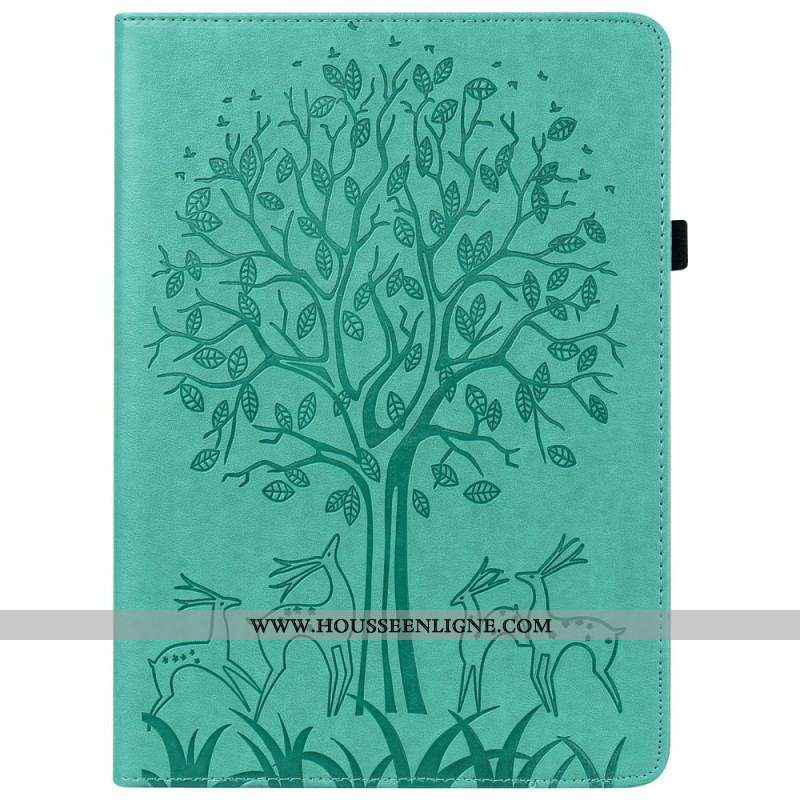 Étui Samsung Galaxy Tab A8 (2021) Arbre et Cerfs