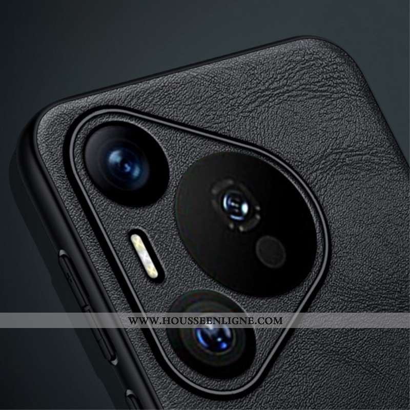 Coque Huawei Pura 70 Simili Cuir SULADA