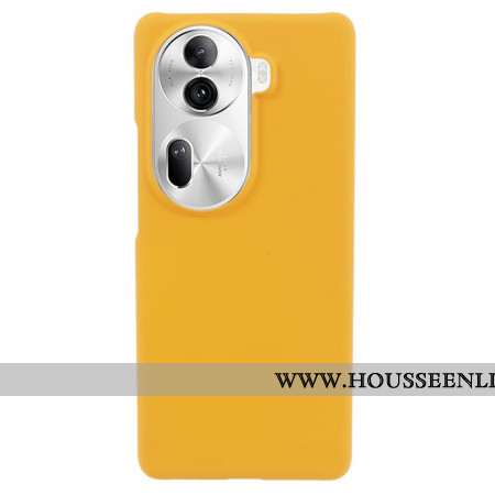 Coque Oppo Reno 11 5G Plastique Jaune