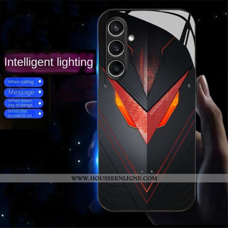 Coque Samsung Galaxy A16 4G / 5G Call Flash Series Triangle Rouge