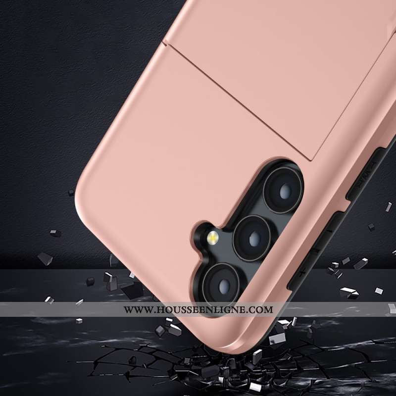 Coque Samsung Galaxy A55 5G Porte-Cartes Coulissant