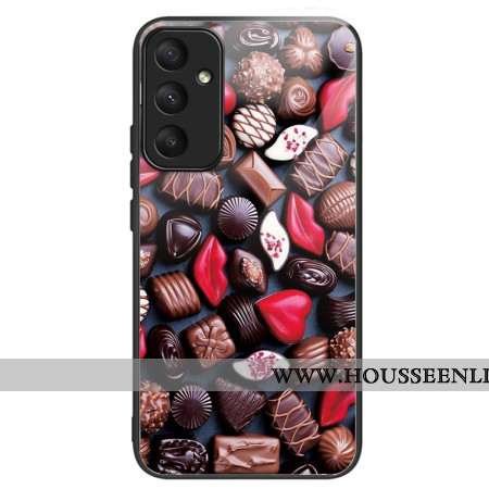 Coque Samsung Galaxy A55 5G Verre Trempé Chocolats