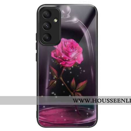 Coque Samsung Galaxy A55 5G Verre Trempé Rose