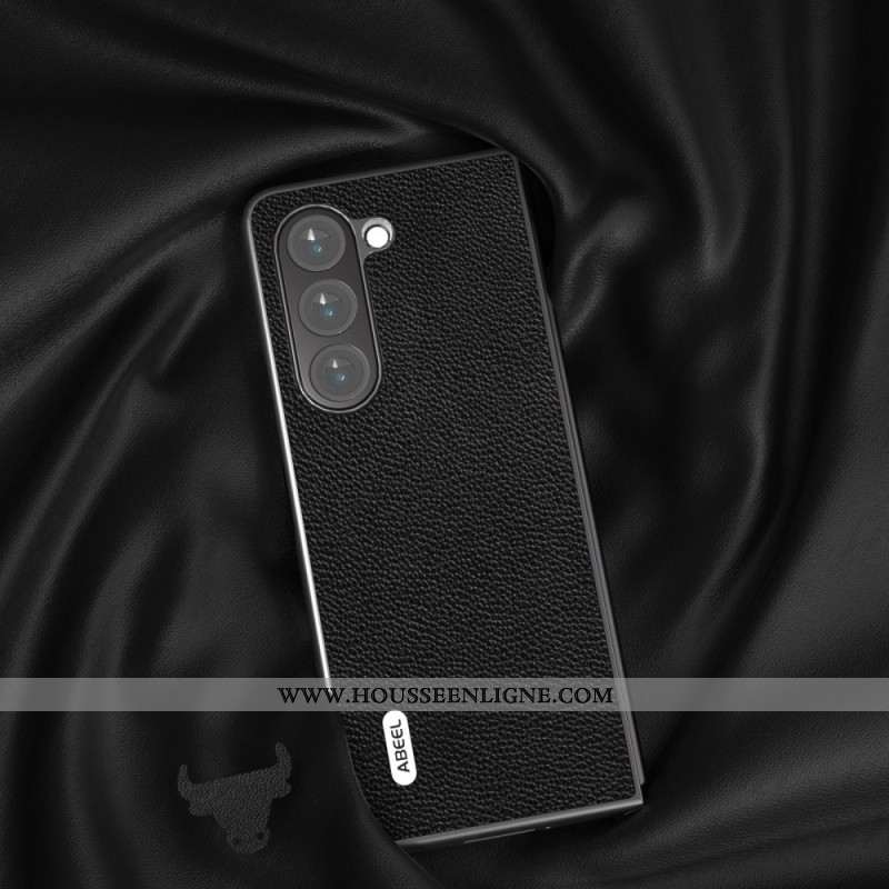 Coque Samsung Galaxy Z Fold 5 Cuir Texturé