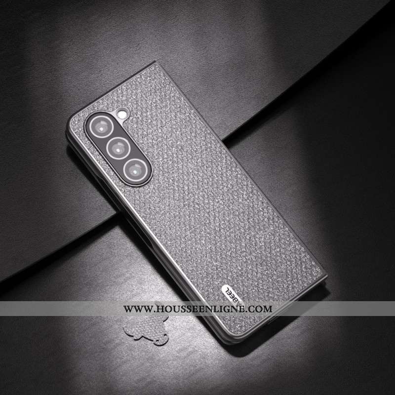 Coque Samsung Galaxy Z Fold 5 Simili Cuir ABEEL