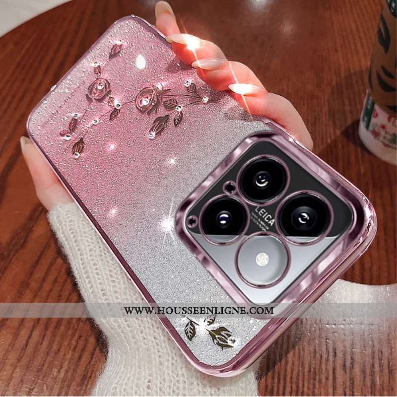 Coque Xiaomi 14 Motif Paillettes KADEM
