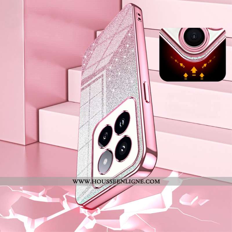 Coque Xiaomi 14 Pro Dégradé Paillettes
