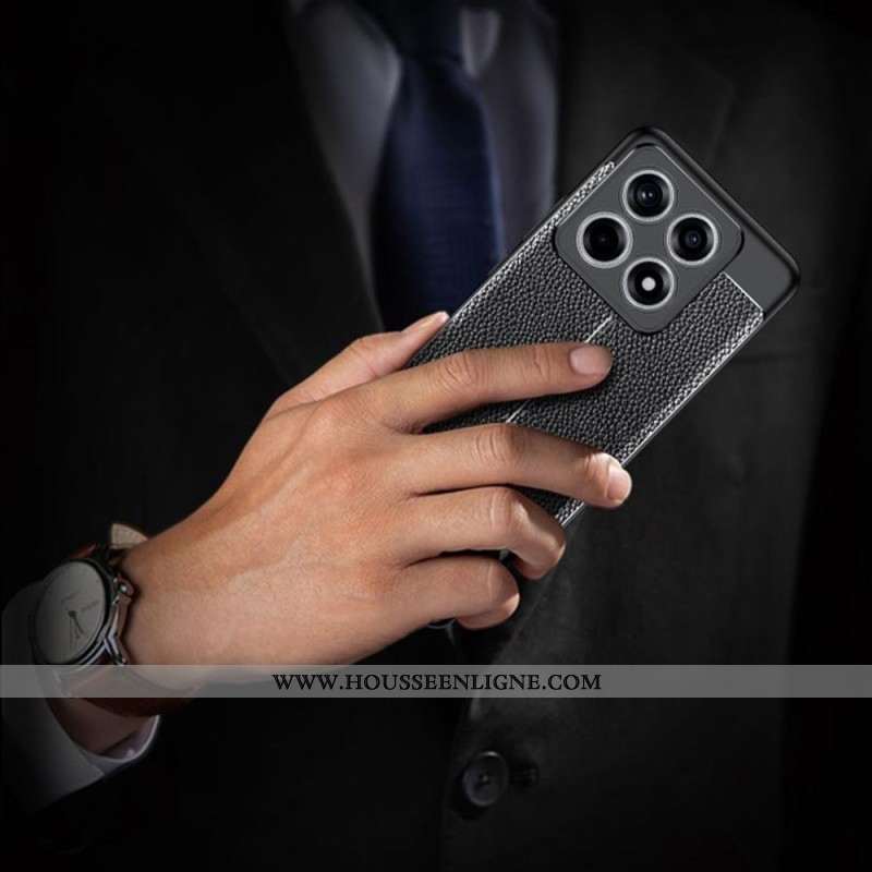 Coque Xiaomi 14T Pro Texture Litchi