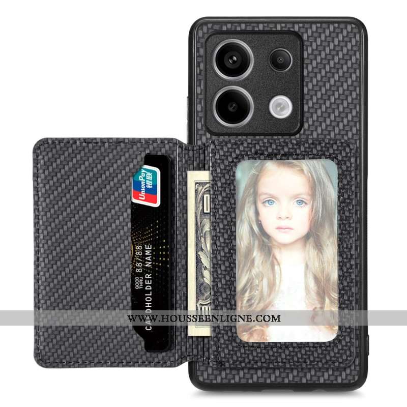 Coque Xiaomi Redmi Note 13 Pro 5G / Poco X6 5G Porte-Cartes Protection RFID
