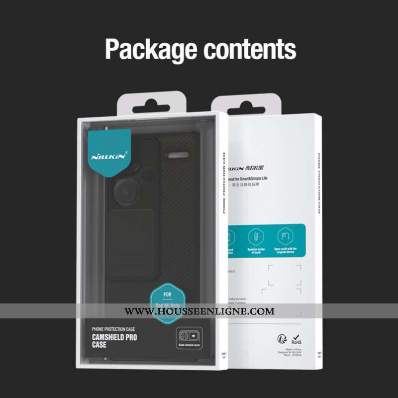 Coque Xiaomi Redmi Note 13 Pro Plus 5G CamShield NILLKIN