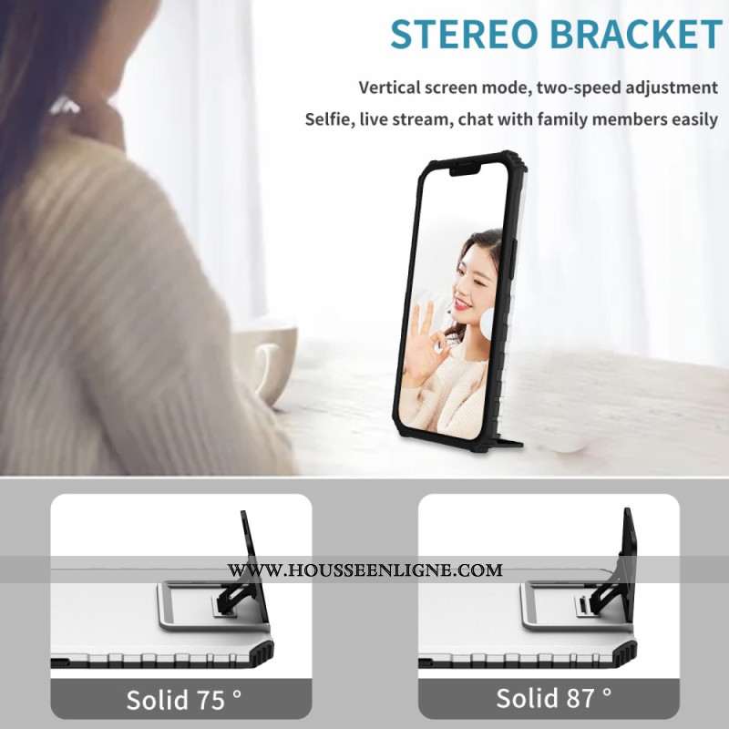 Coque iPhone 16 Pro Glissière pour Caméra et Support