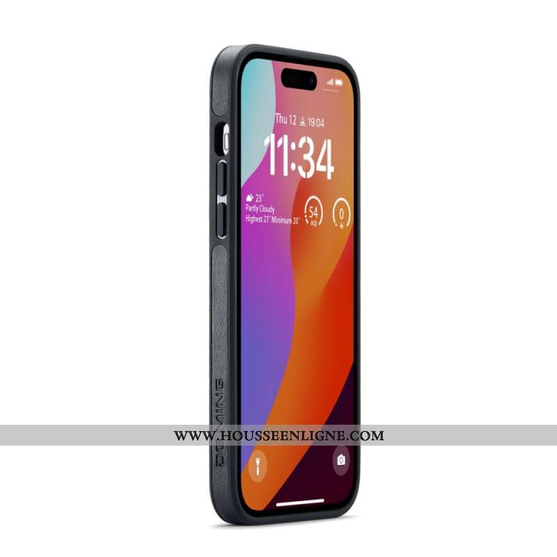 Coque iPhone 16 Pro Max Effet Cuir DG.MING