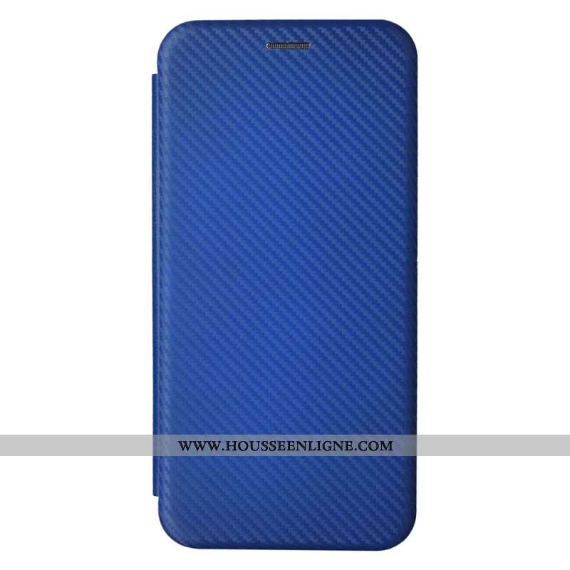 Flip Cover Oppo Reno 11 5G Fibre Carbone