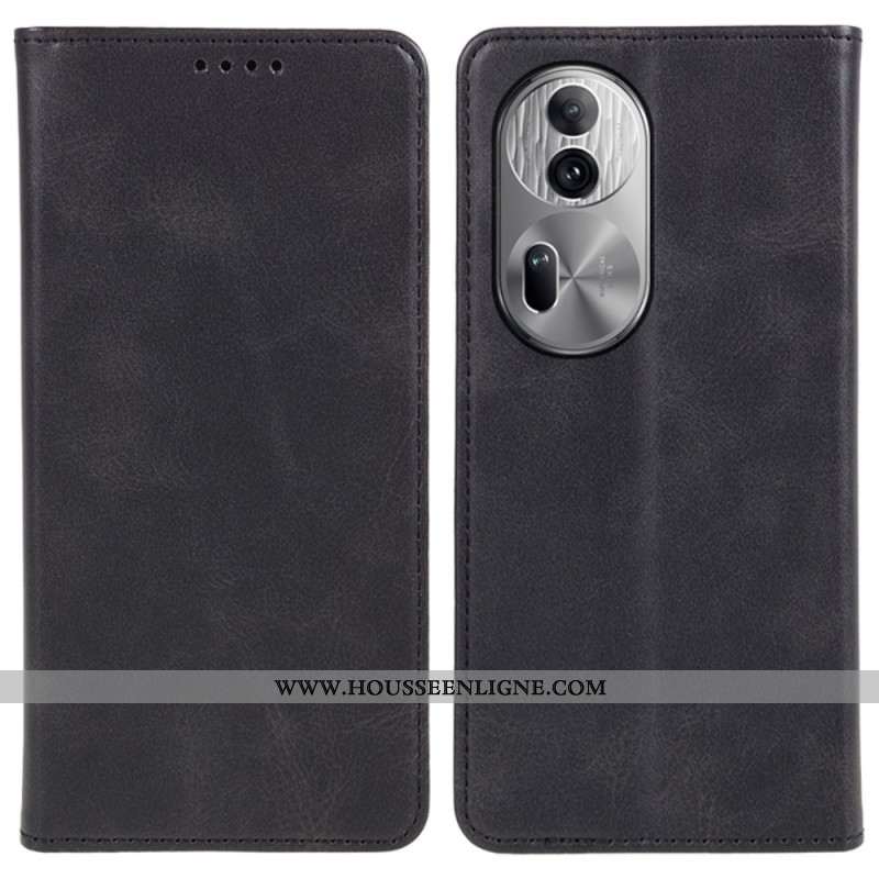Flip Cover Oppo Reno 11 Pro 5G Texture Veau