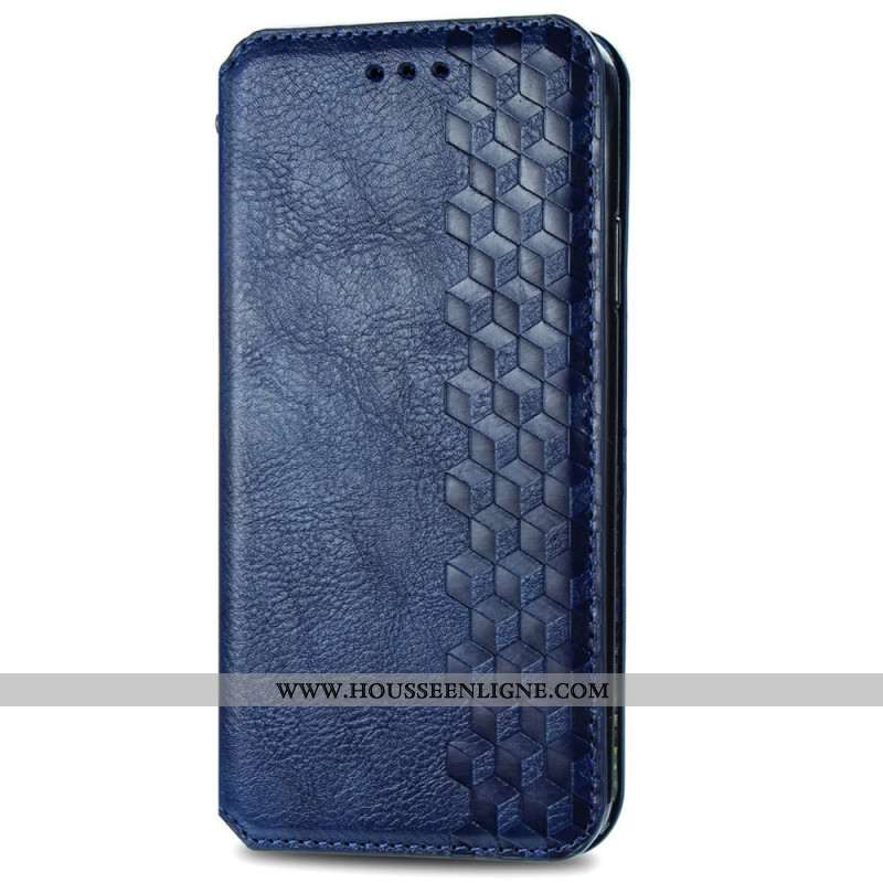 Flip Cover Xiaomi 14T Pro Effet Daim Frise